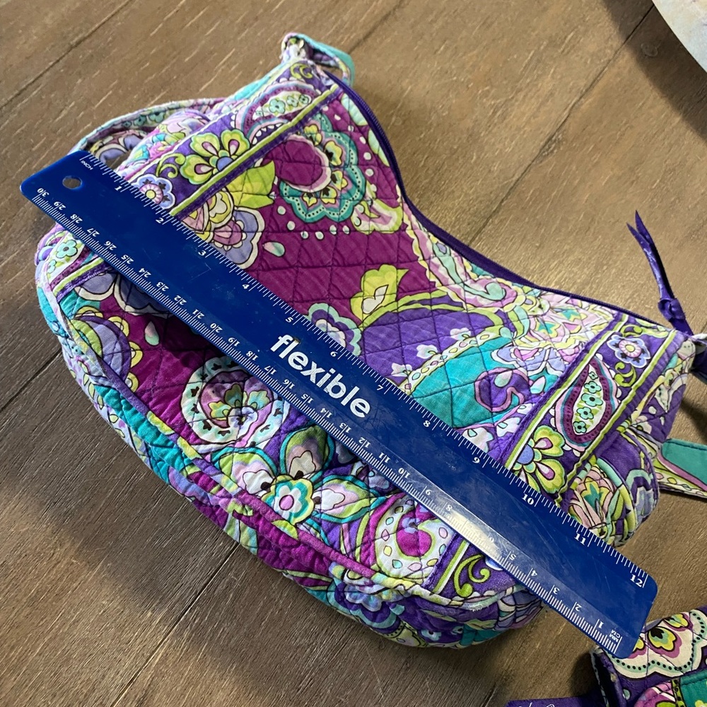 Vera Bradley crossbody bag and Tri fold wallet.